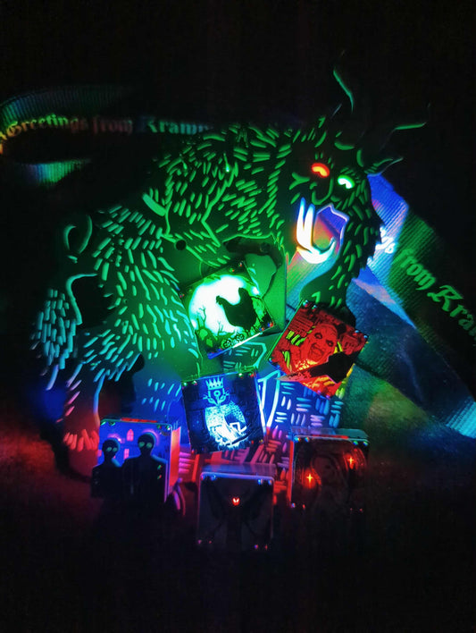 Krampus Minibadge Holder